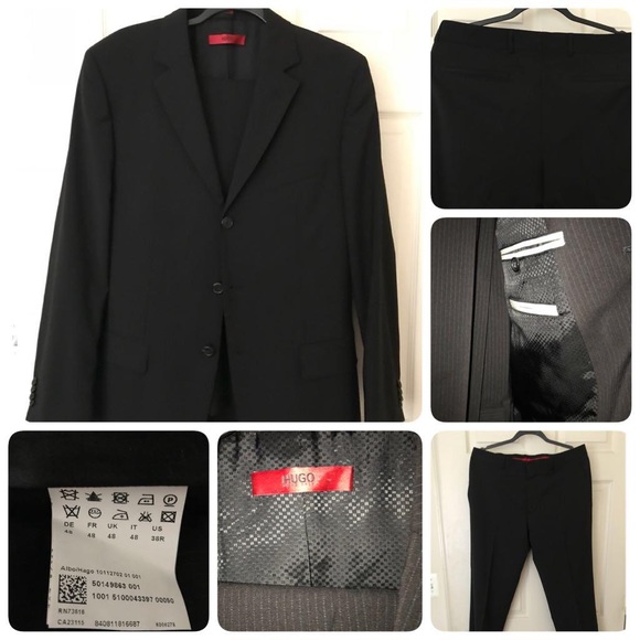 🆕Hugo Boss 2 Piece Suit. Size:38R - Picture 2 of 8